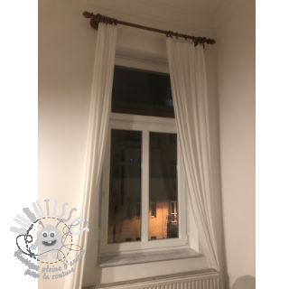 Tissu coton Lin off white