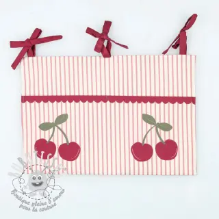 Tissu coton Cherries playmat PANEL digital print
