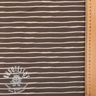Jersey Stripes taupe