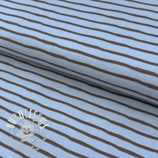 Jersey Stripes dusty blue