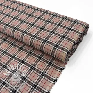 Tissu coton LIGHT FLANNEL Check design F