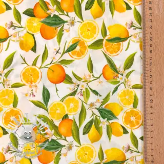 Viscose RAYON POPLIN Fruity design D