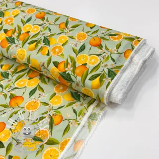 Viscose RAYON POPLIN Fruity design E