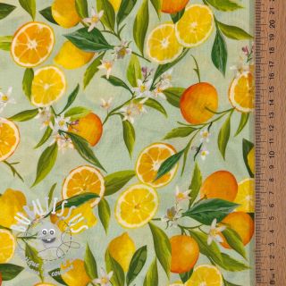 Viscose RAYON POPLIN Fruity design E