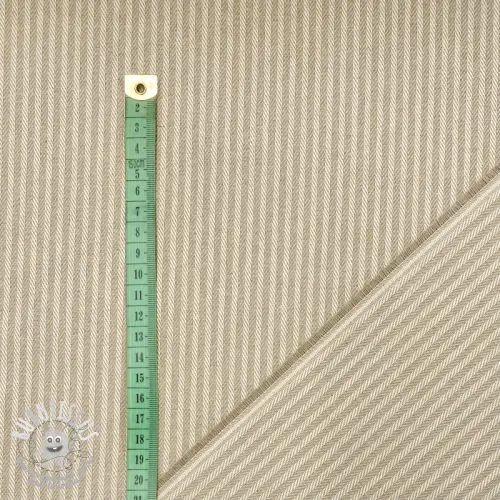 Tissu déco DOBBY Colored stripe linen