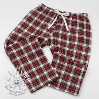Tissu coton LIGHT FLANNEL Check design D