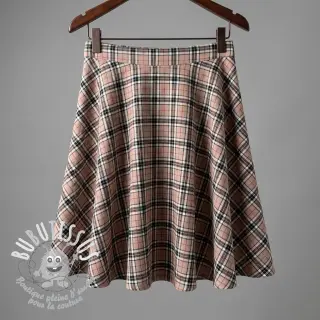 Tissu coton LIGHT FLANNEL Check design F