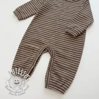 Jersey Stripes taupe