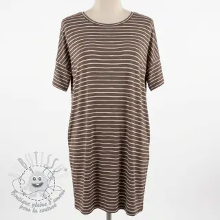 Jersey Stripes taupe