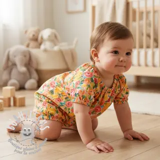 Viscose RAYON POPLIN Printed Rosie design C