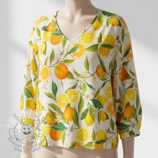 Viscose RAYON POPLIN Fruity design D