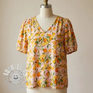 Viscose RAYON POPLIN Fruity design F