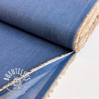 Tissu coton JEANS Chambre dark jeans