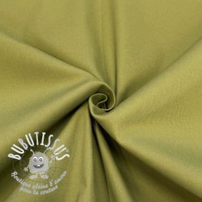 Tissu coton TWILL soft brushed lime
