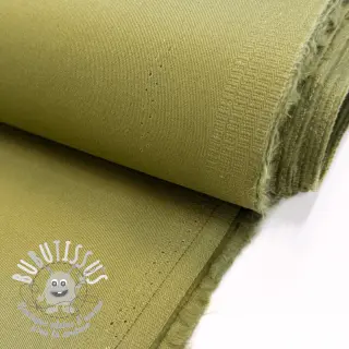 Tissu coton TWILL soft brushed lime