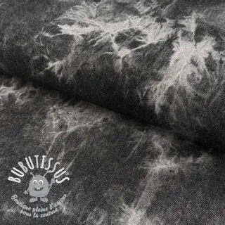 JEANS DENIM Tie -Dye 7,5 OZ black
