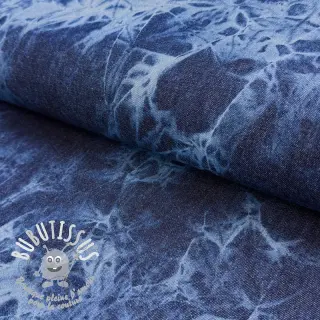 JEANS DENIM Tie -Dye 7,5 OZ blue