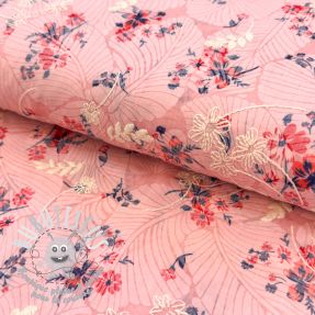 Tissu en coton avec un mélange Burny lovely pink