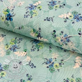 Tissu en coton avec un mélange Burny lovely green