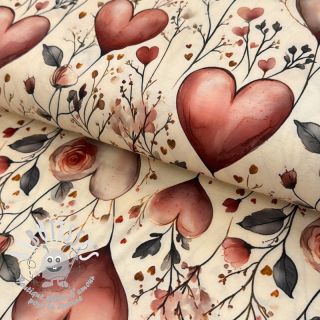 Jersey VISCOSE LYCRA HEAVY Combi design B