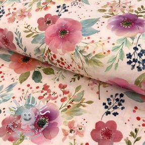 Jersey VISCOSE LYCRA HEAVY Soft and vibrant design C