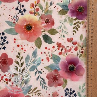 Jersey VISCOSE LYCRA HEAVY Soft and vibrant design C