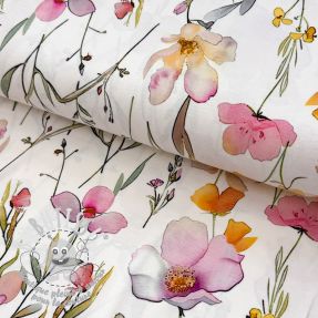 Jersey VISCOSE LYCRA HEAVY Soft and vibrant design B