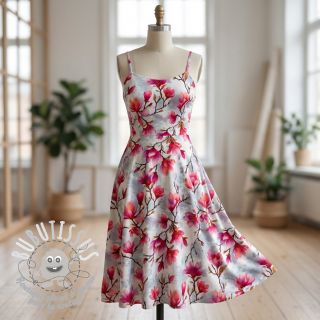 Jersey VISCOSE LYCRA HEAVY Soft and vibrant design E