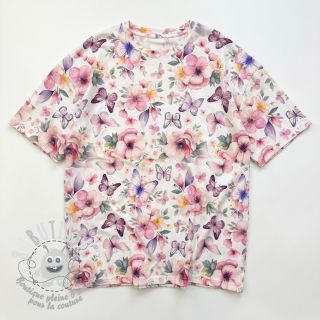 Jersey VISCOSE LYCRA HEAVY Soft and vibrant design D