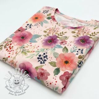 Jersey VISCOSE LYCRA HEAVY Soft and vibrant design C