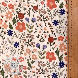 Viscose lin Botanic design B