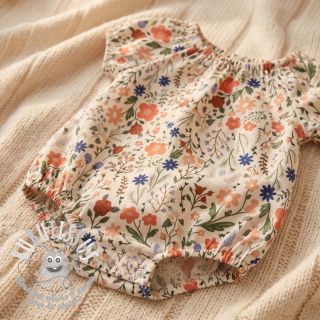 Viscose lin Botanic design B