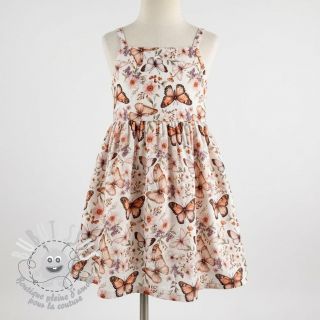 Viscose lin Botanic design C