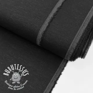 Viscose lin SPANDEX black