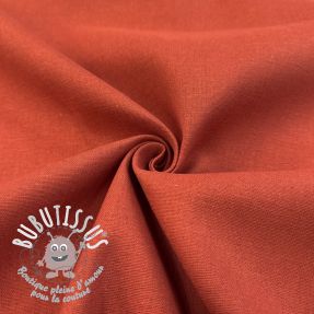 Viscose lin SPANDEX terracotta