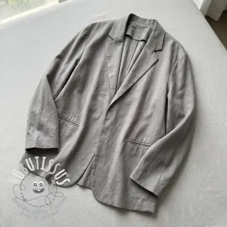 Viscose lin SPANDEX grey