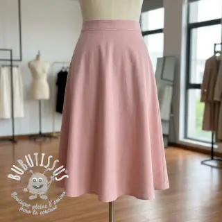 Viscose lin SPANDEX old rose