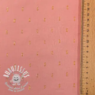 Viscose LUREX blush