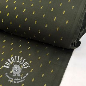 Viscose LUREX dark green