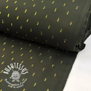 Viscose LUREX dark green