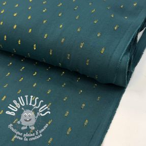 Viscose LUREX emerald