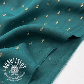 Viscose LUREX emerald