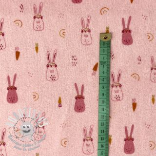 Éponge stretch Bunnies light rose