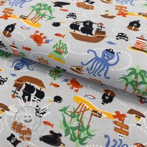 Jersey Pirates island light grey ORGANIC