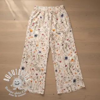 Viscose lin Botanic design A