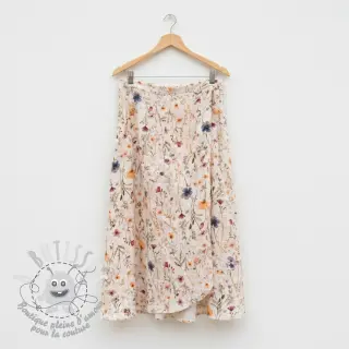 Viscose lin Botanic design A
