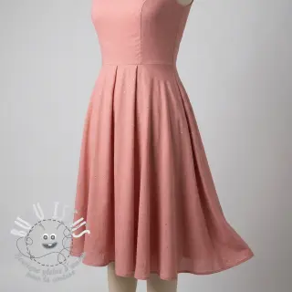 Viscose LUREX blush