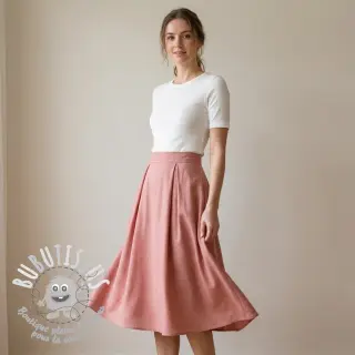 Viscose LUREX blush