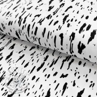 Jersey Dots and shapes white