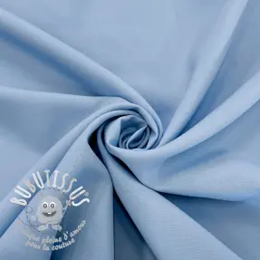 Tissu pour tailleur femme BI STRETCH light blue